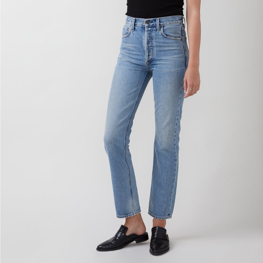 SOLD NWT Citizens of Humanity Charlotte Midrise Straight Legs in Wynwood Sz 25